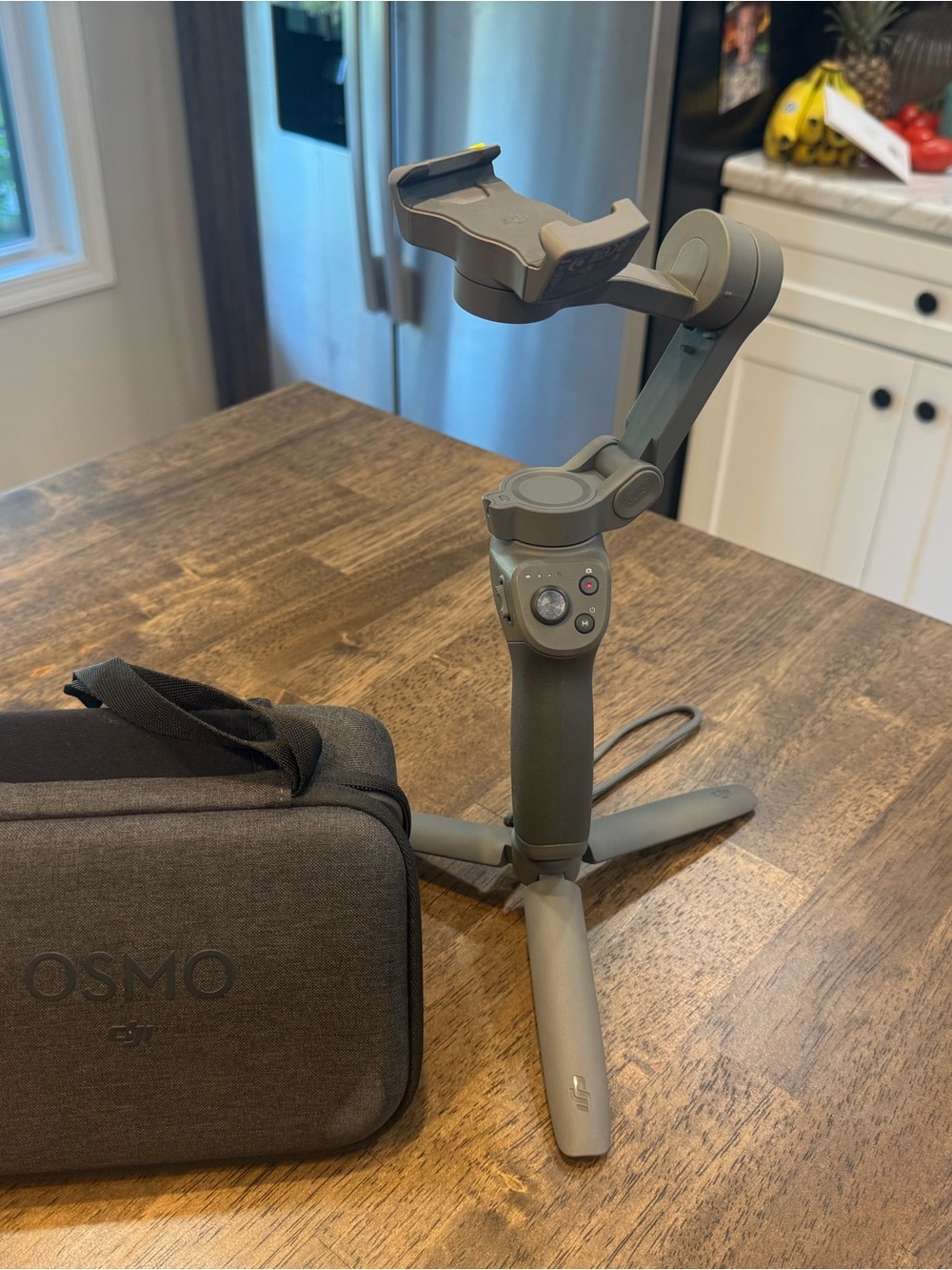 DJI Osmo Mobile 3 Gimbal Stabilizer – iPhone & Android – Case + Tripod Included